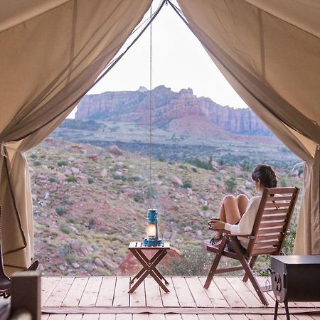 Under Canvas Zion Верджин Экстерьер фото