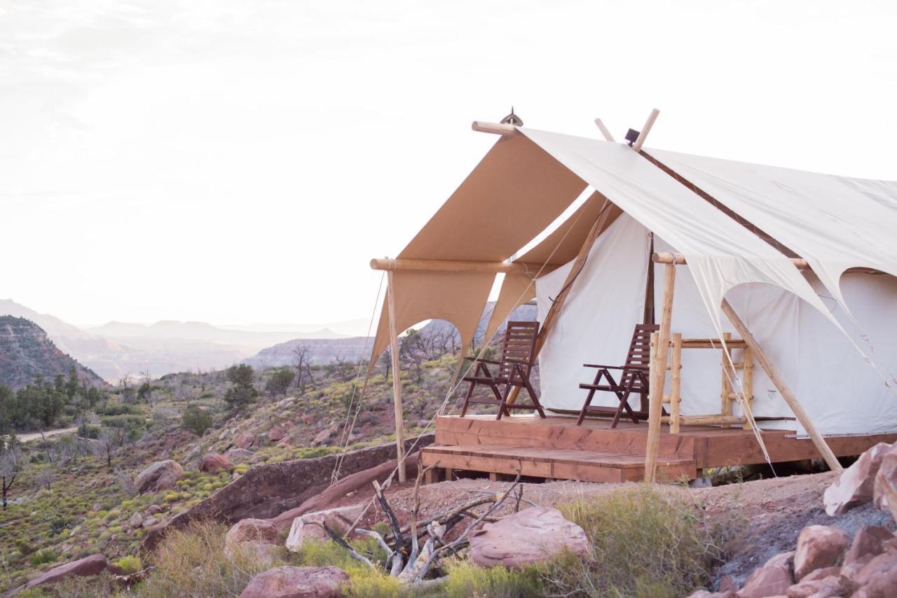 Under Canvas Zion Верджин Экстерьер фото